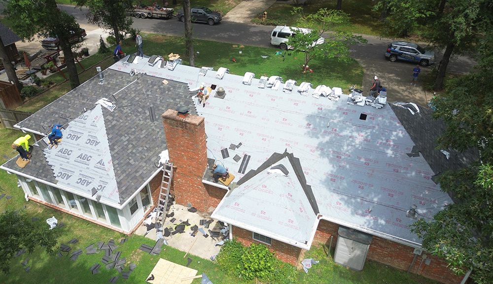 Griffin's Roofing Service roofing project 1